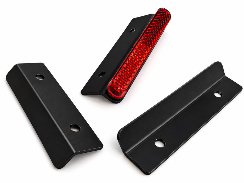 Reflektorkit von Evotechparts - Aluwinkel schwarz gepulvert